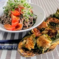 大葉海老シューマイ
冷やしトマト蕎麦|マギーさん