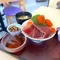 Duo sashimi don set|skyblueさん