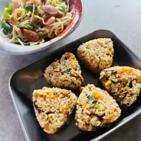 20250812🍙テレワークご飯🥩|akiyo22さん
