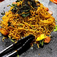 マルチグリルドパンで焼きそば3食！じゃがいもも！|𝓤𝓬𝓪さん