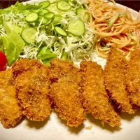 一口 ヒレかつ(ｽﾊﾟｻﾗ添え)|mottoさん