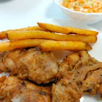 低温調理フライドチキン|ぷちょさん