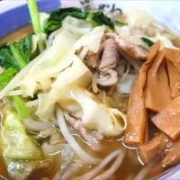 【食べログ TOP 5000】 
【毎週水曜日は中華鍋料理麺の日】
中華そば 半ざわ 
タンメン (1,100円) 
＋メンマ (がんこ/覆麺智/花木共通のメンバーカード提示で無料) 
―麺少なめ
＠西巣鴨2分
(JR板橋駅から徒歩15分) 
25214
〈醤106塩31噌󠄀17タ8昆9出11F12
冷17混2つ1〉