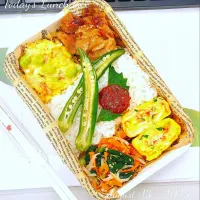 ・🐽・豚こまのピリ辛焼肉弁当・🐽・|TakeBooさん