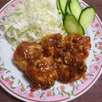 キャベツの回鍋肉風肉巻き