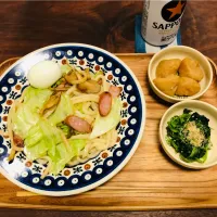 焼きうどん（ひとり飯）|タロッカ主夫見習いさん