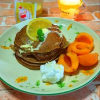 m.rafuさんの息子ちゃんが作ったミルクティーパンケーキ🥞|みったんさん