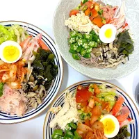 夏のぶっかけそば|ゆりさん