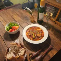 鶏胸肉とアスパラのトマト煮込み|KEITAさん