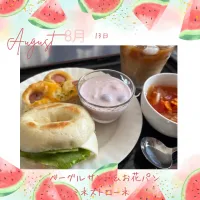 ベーグルサンド&お花パン|いのっちさん