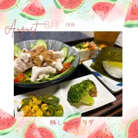冷しゃぶサラダ| いのっちさん