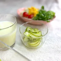 胡瓜だけの酢のもの|かっちゃん杉さん
