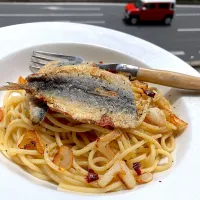 今日のスパゲティ・アーリオ・オーリオ・ペペロンチーノ