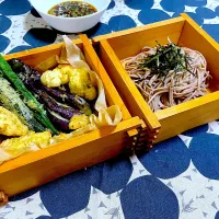 ももさんの料理 天ざる