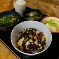 もずく丼|くまちゃんさん