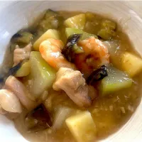 冬瓜🍆🐥🍤大根のとろ煮|みうのすけさん