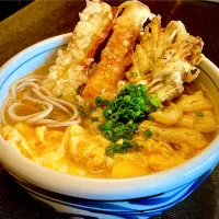 過日の麺好きランチ                                                 「竹輪天•ごぼ天•きざみ•溶き玉蕎麦」|mottoさん