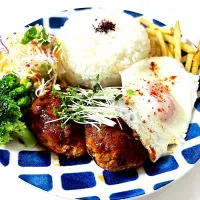 ワンプレートハンバーグ|オーロラさん