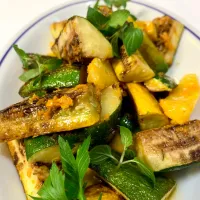 Sauteed Zucchini with Orange|gonbenさん