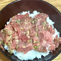 ☆まぐろのなめろう丼|まぁたんさん