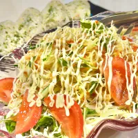 ラーメンサラダ|ぎんさん