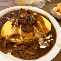 ハッシュドビーフオムライス|あおあおさん