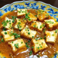 丸美屋の〜麻婆〜厚揚げ〜🎵🤣🍚