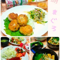 鮪のアラでニンニク醤油ステーキ
