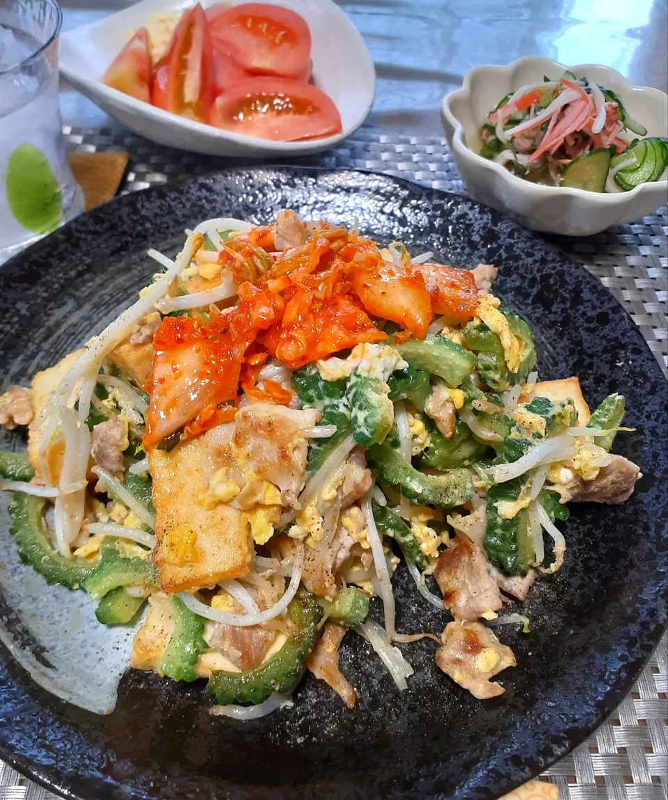 ゴーヤチャンプルー（中華風）🎶|びせんさん