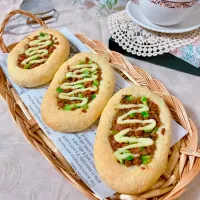 大豆ミートと枝豆のマヨパン| mai＊さん