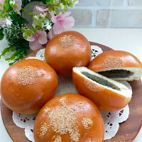 玉露あんパン☺️🍵