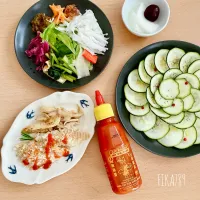 ピリッと食べよう シラチャーソースで白身魚のパン粉焼き
