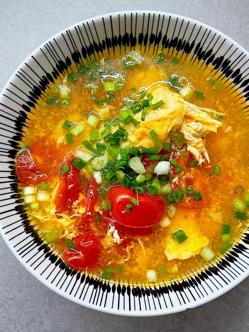 Tomato and egg soup |12Dragonさん