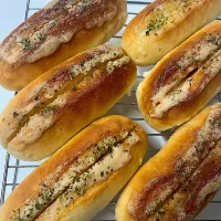明太フランスとガーリックフランス🧄