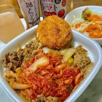 キムチ牛丼（中盛つゆだく）|Kojiさん