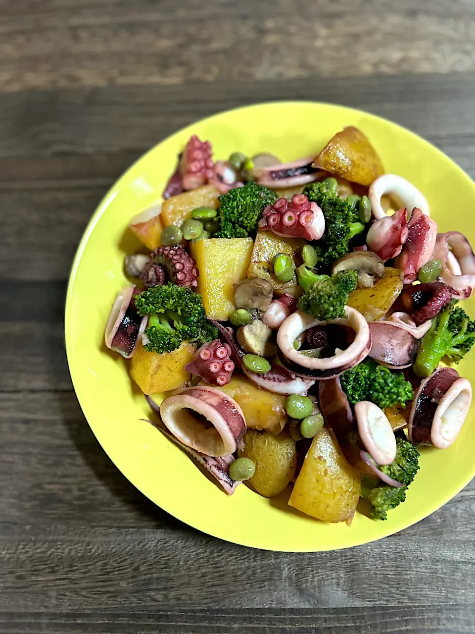 タコとジャガイモのガリシア風|あまねこ🌿さん