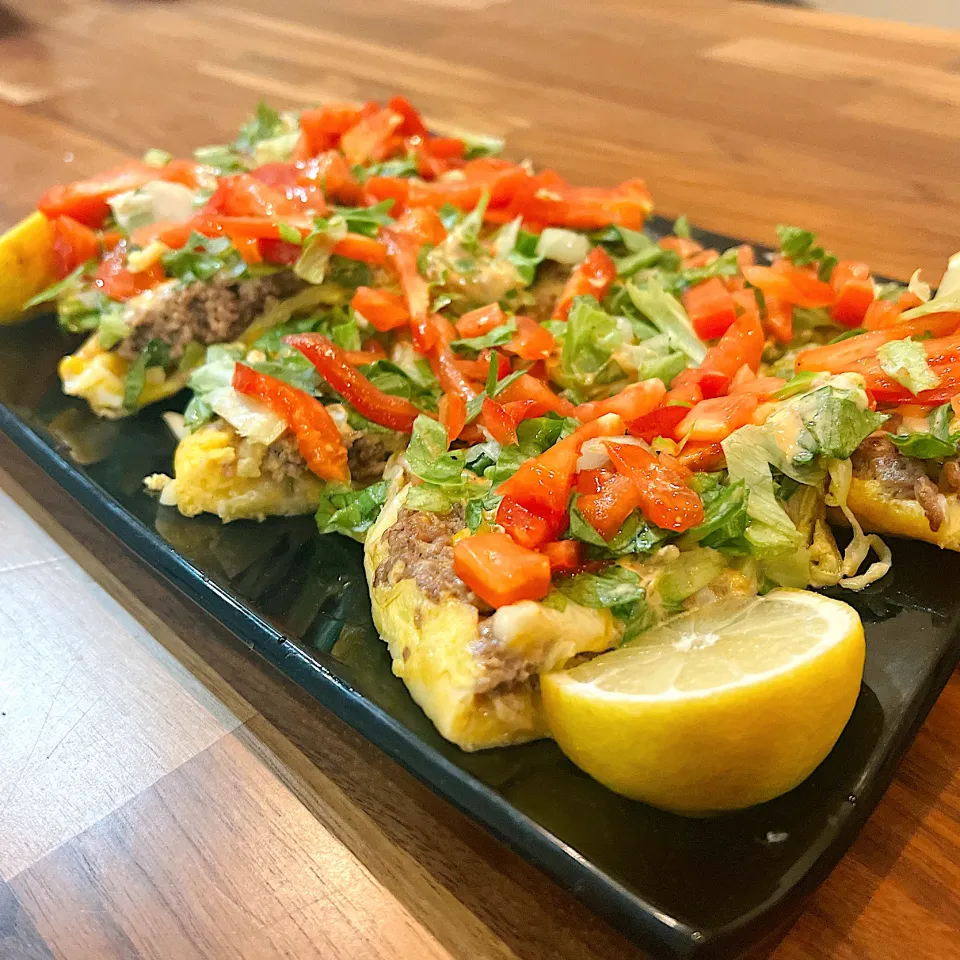 ビッグマック風ピザ|こじめろ。さん