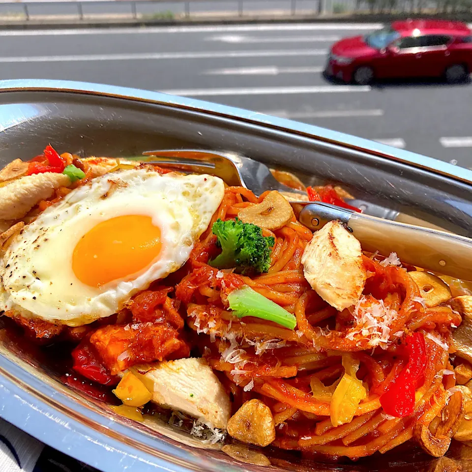 あつ〜い日のランチは濃厚ナポリタン|Kさん