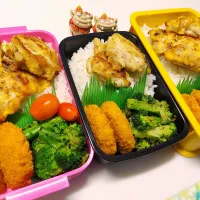 私弁当､娘弁当､夫弁当|みどりさん