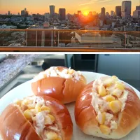 華金のモーニングサンドウィッチです|motohiroさん