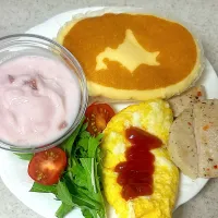 チーズ蒸しパンモーニング| besさん