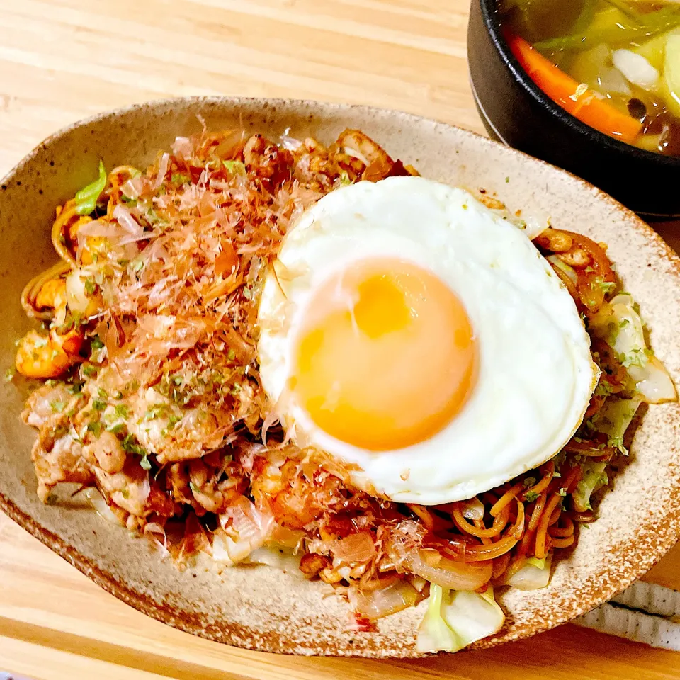 ⭐️大豆麺で焼きそば⭐️|Laniさん