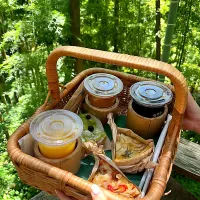 森林浴しながら☕️