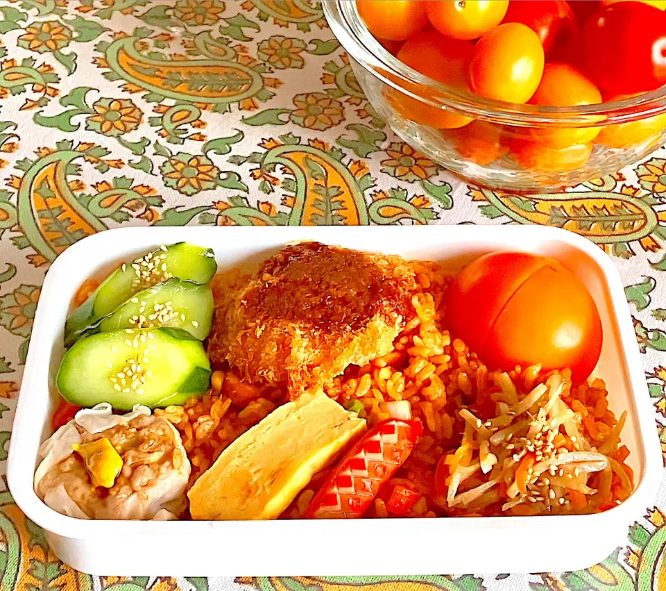 娘のお弁当|akopeko ◡̈⋆さん