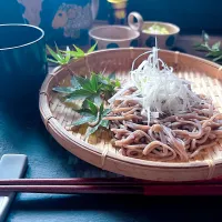 冷食シェフレンジ で 冷凍蕎麦|meg*ˊᵕˋ*megさん