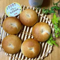 ライ麦配合グラハム粉入りソフトベーグル🥯