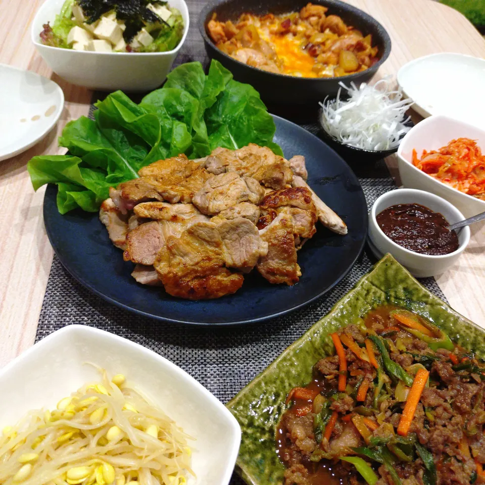 韓国風な、おうち焼肉|あゆみ│ハレシピさん