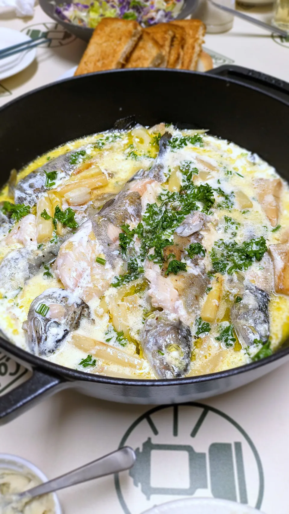 ニジマスのクリーム煮|Cozzy_cookさん