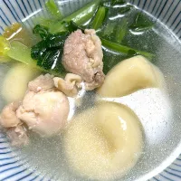 #鶏と白玉の簡単雑煮|トリさん