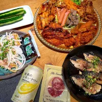 今日の晩御飯（R7.8.15）| え〜かさん